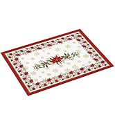 Christmas Flower Snowflake Coffee Mat Rubber Absorbent Dish Drying Mat For Kitchen Counter Coffee...