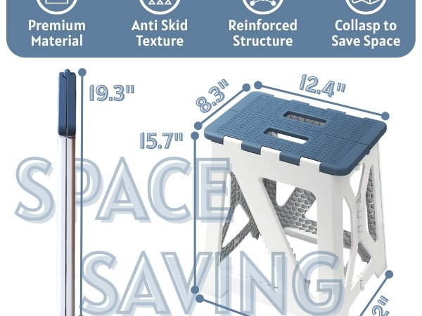 Foldable Bath Shower Safety Chair Seat Foldable Anti-Slip Bench Bathtub Stool for Elderly Seniors
