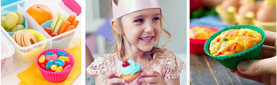 Silicone Cupcake Baking Cups
