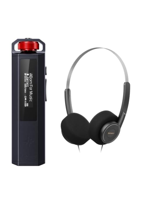 FiiO SNOWSKY Echo Nano HiFi Music Player Bundle with Wind PRO Headphones