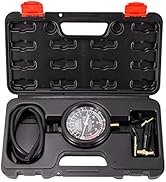 TEXALAN Carburetor Valve Fuel Pump Pressure & Vacuum Tester Gauge Test Kit Car & Truck W/storage Box