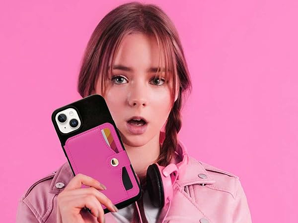 hone strap crossbody card holder for phone case