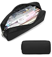 Della Gao Small Pencil Case Large Capacity Pencil Pouch Marker Pen Bag Coin Pouch Office Statione...