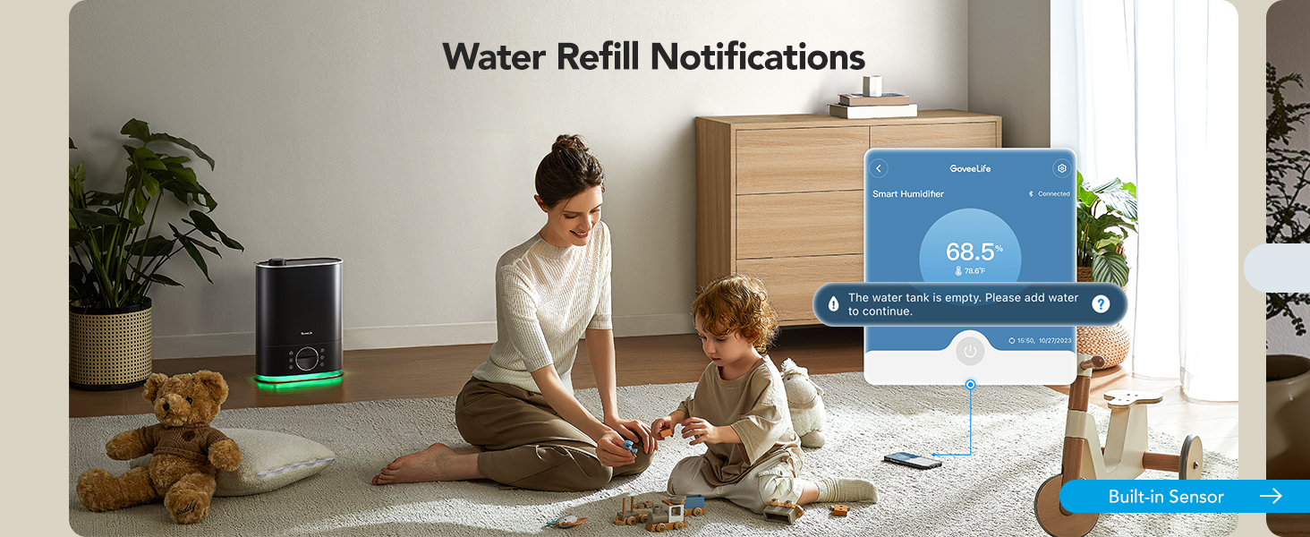 Water Refill Notification