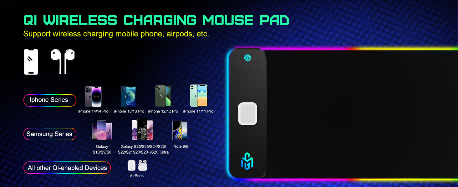 rgb mouse mat