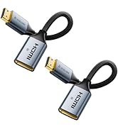 VCELINK 8K Short HDMI Extender Cable 0.6 FT Male to Female, HDMI Extension Cable Support 8K@60Hz,...