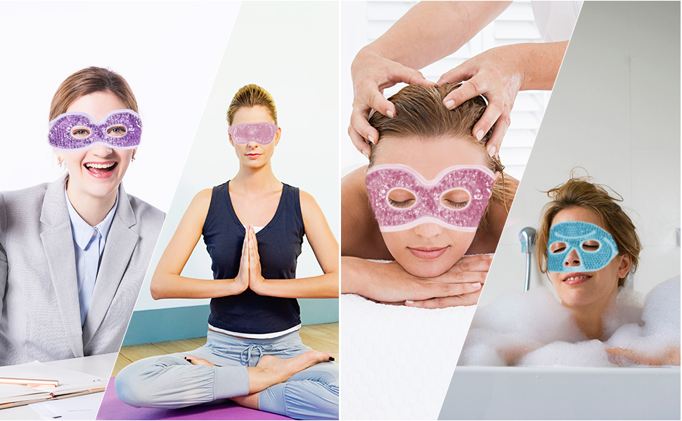 Gel Bead Cold Eye Masks