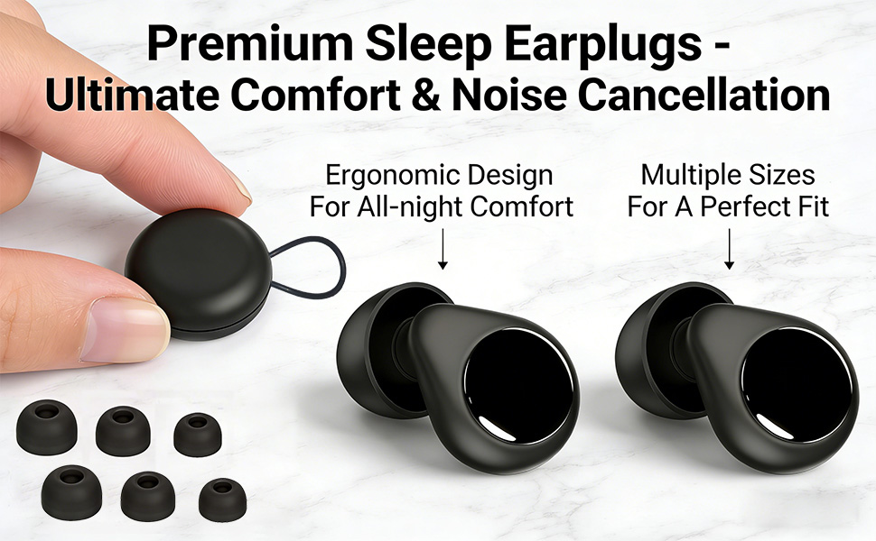 Experience comfort and superior noise cancellation.Multiple sizes ensure a perfect fit for you.