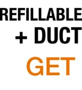 Refillable duct get