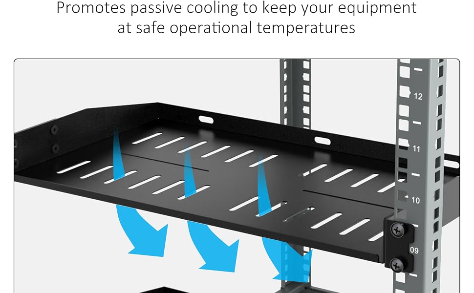 1U Server Rack Shelf