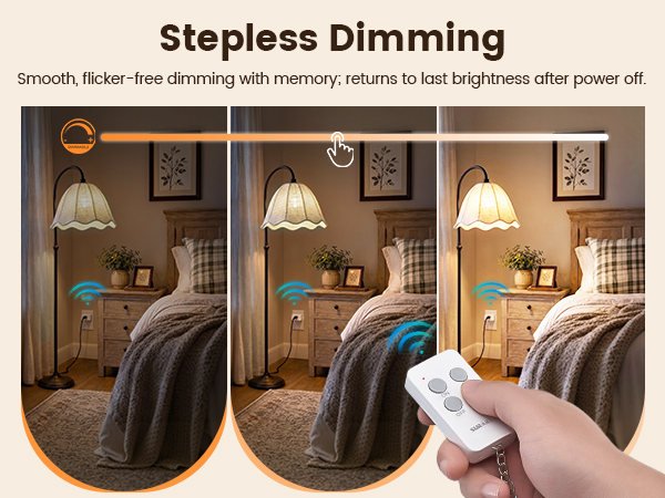 Dimmer Plug with Remote Control