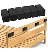 Krisler 32Pc Eva Foam Headboard Stoppers for Wall, 25mm Thicker Bed Stoppers for Headboard, 8Pcs ...