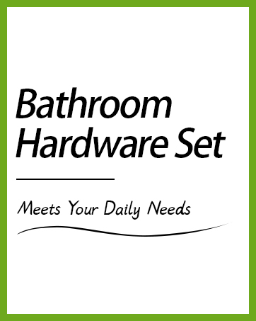 bathroom hardware set