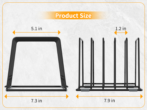 LAEMYFYRE Cutting Board Holder Stand