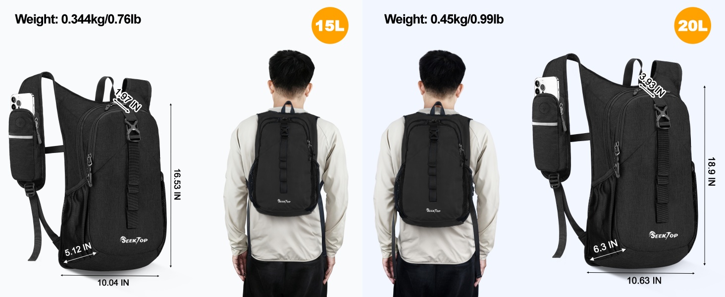 15L hiking backback