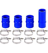 FGJQEFG Silicone Hose Kit Intercooler Hose Boot Kit With Clamps Compatible with Dodge Cummins 200...