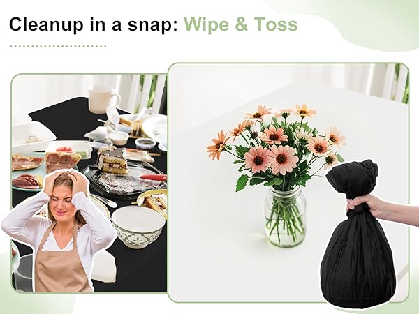 easy clean up