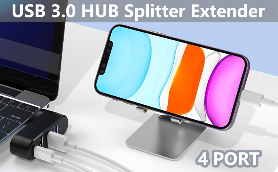 4 Ports USB Hub 3.0