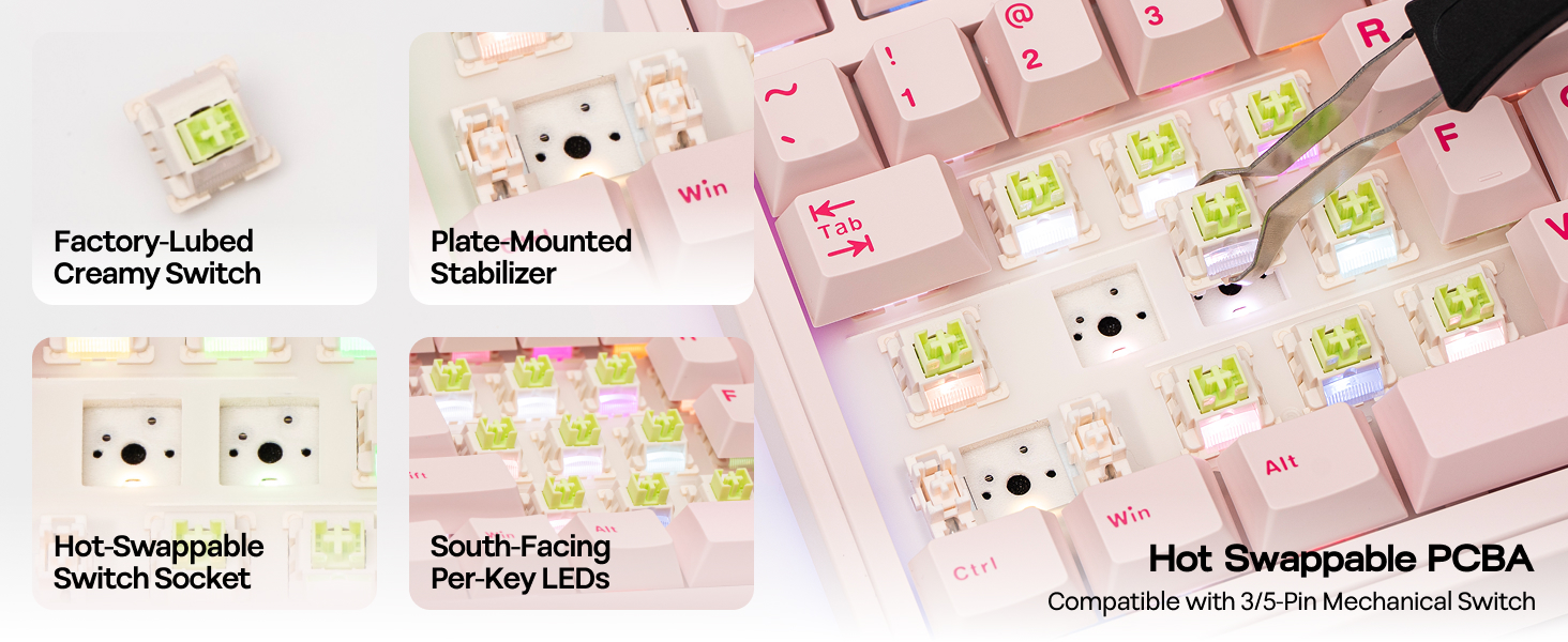 EA75 MAX Wireless Mechanical Keyboard