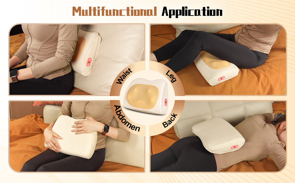 Shiatsu Back and Neck Massager with Heat