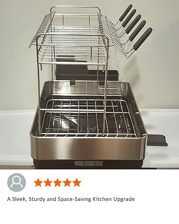 Ewaiira Stainless Steel Dish Racks for Kitchen Counter