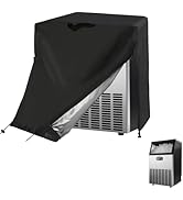 Guisong Ice Maker Cover for Most 100lb-150lb Under Counter Commercial Ice Machine,Waterproof Indu...