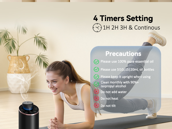 waterless diffuser essential oil scent aromatherapy sentiment portable mini freshener car home room