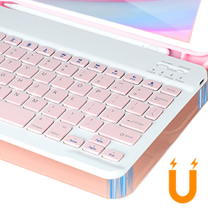 Magnetic Wireless Bluetooth Keyboard