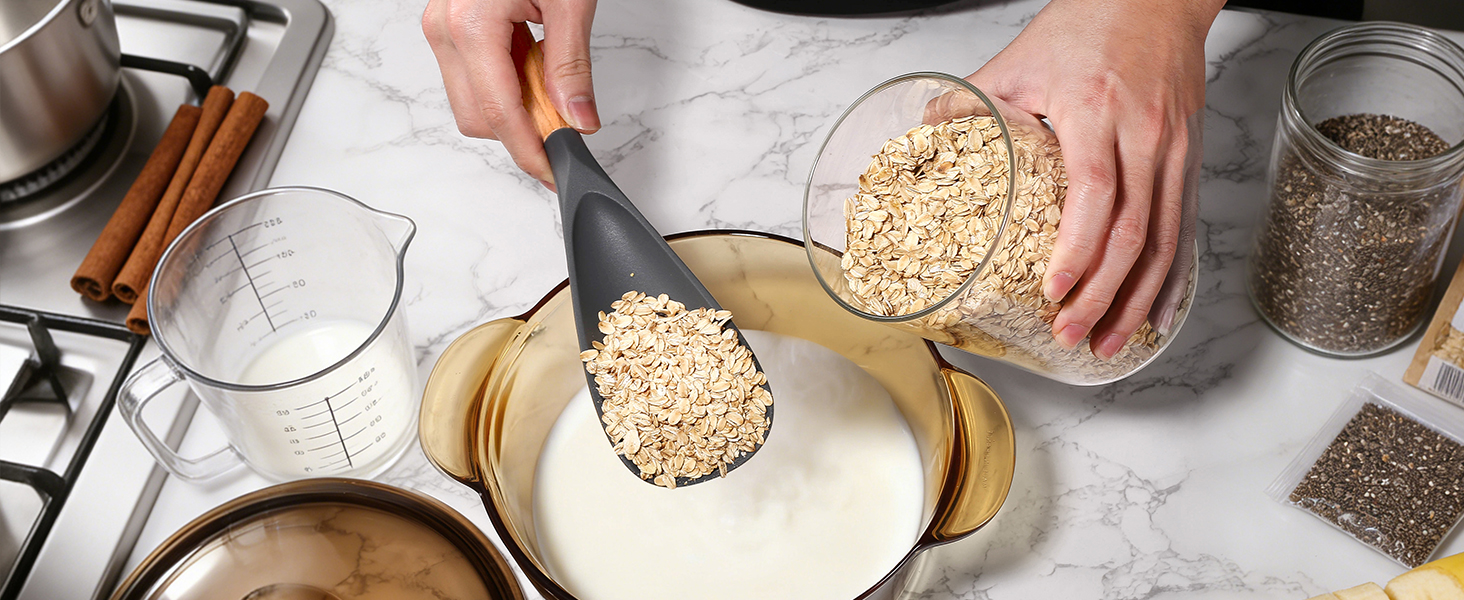 silicone serving spoons