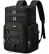 Trenluva Backpack Cooler Insulated Leak Proof, 52 Cans Large Capacity Cooler Bag with Double Comp...