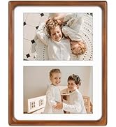 Golden State Art, 5x7 Collage Picture Frame - Solid Wood with Real Glass - Multi Picture Frame fo...