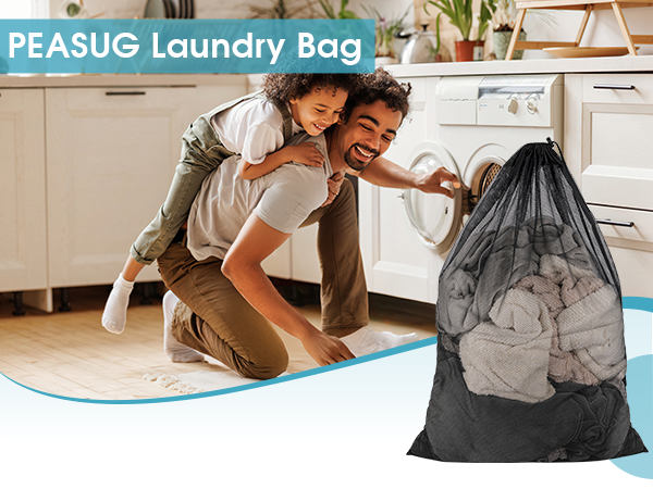 mesh laundry bag