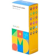 Kaco KALOR Mechanical Pencil Refills, 36 Color Set, 72 Pieces