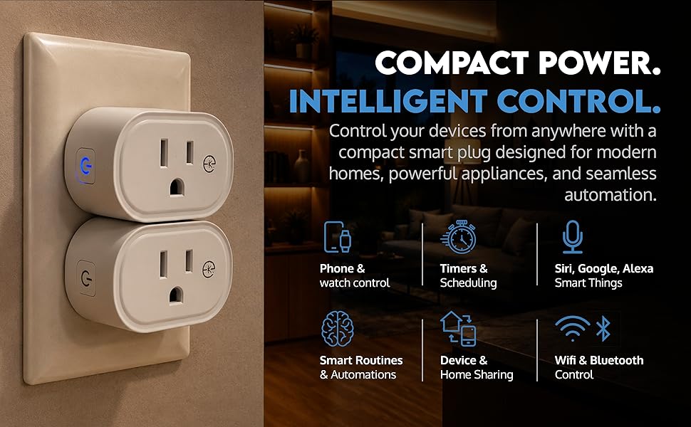 eKyro Smart Plug | Compact Power. Intelligent Control.