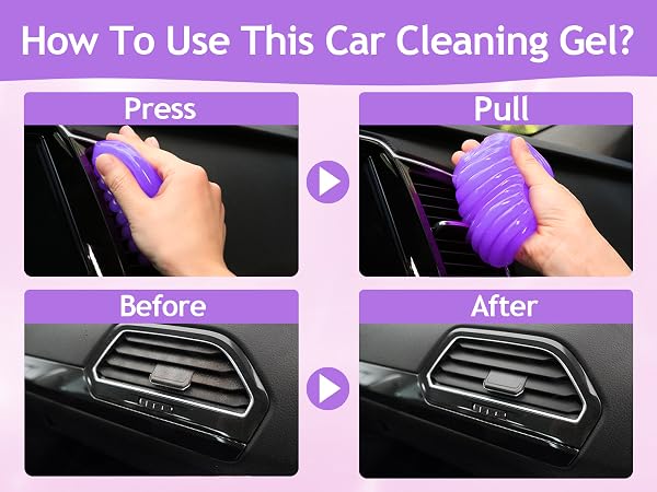 car cleaning gel