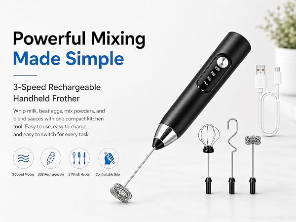 milk frother handheld