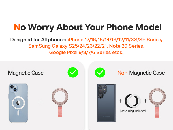 magnetic phone grip holder stand cell phone accessories