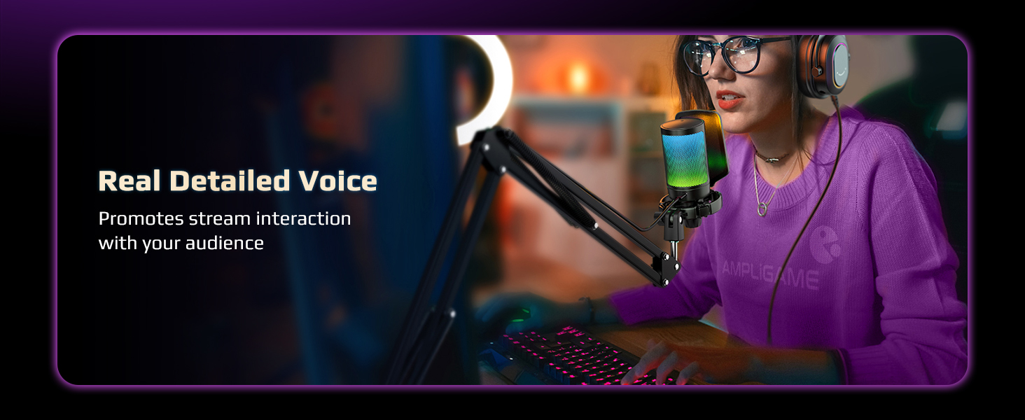 gaming mic with arm stand