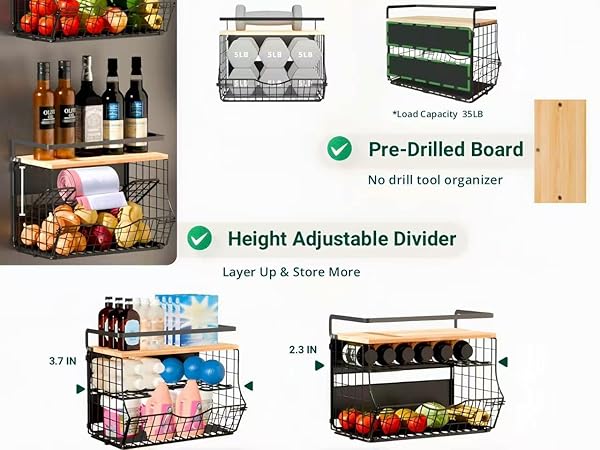 magnetic fruit holder for refrigerator, magnetic fruit basket, magnetic shelf for fridge