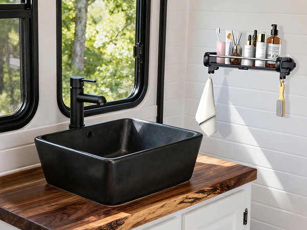 suction bathroom caddy