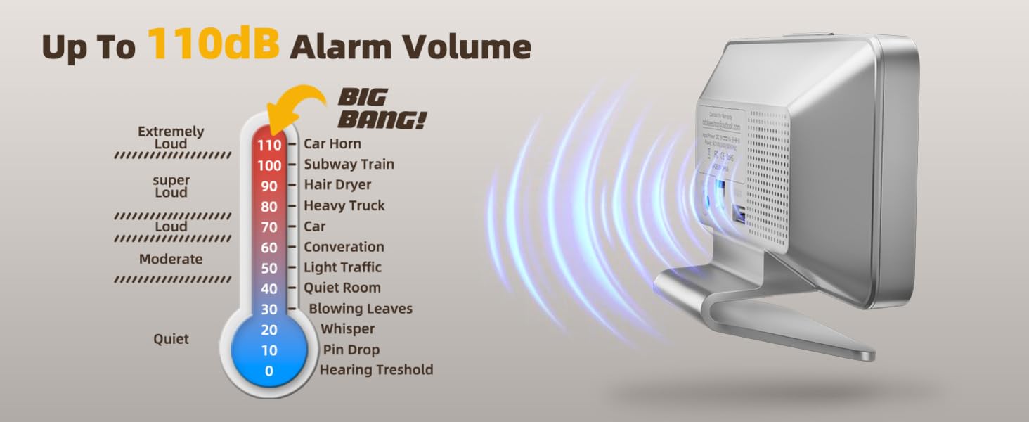 alarm clock for heavy sleepers