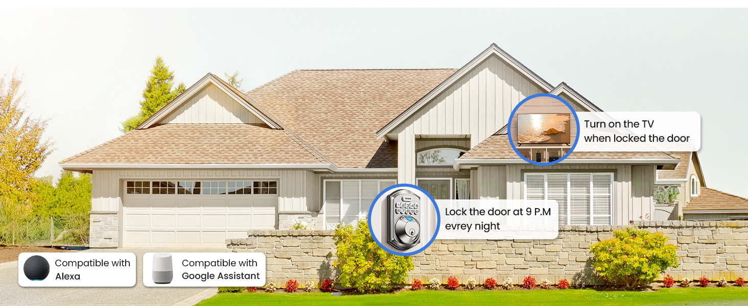 Compatible with Alexa and Google for smart home integration