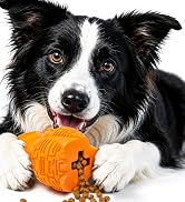 Stuffable Dog Toys for Chewer, Natural Rubber Treat Dispensing Dog Toys, Dog Chew Toy for Medium ...
