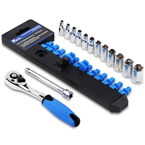 Release Ratchet Wrench and Extension Bar, CR-V Sockets
