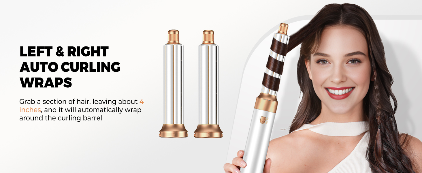 air curling iron wrap