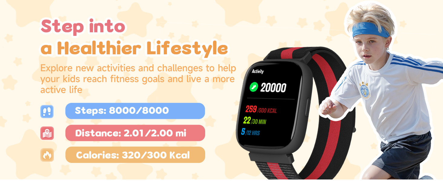 Smart Watch for kids Period Tracking