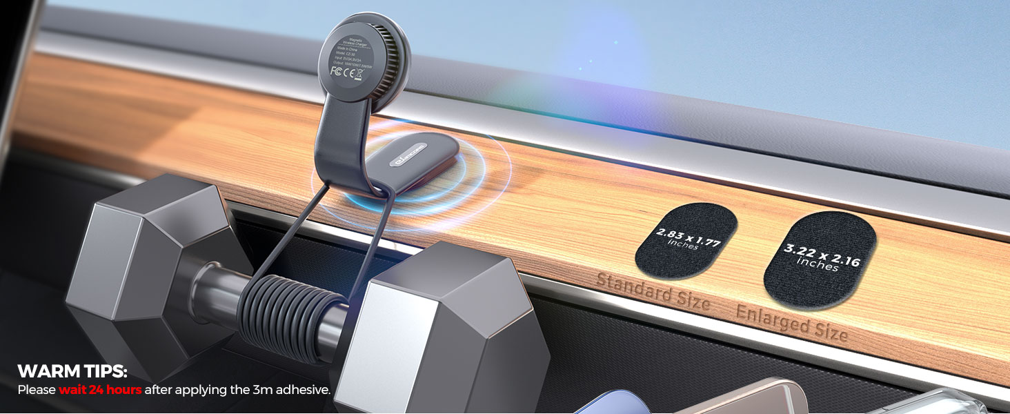 265 MagSafe car mount charger wireless