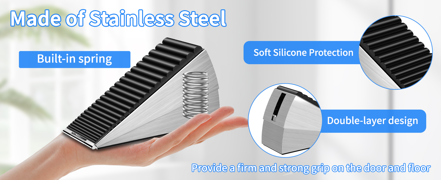 Heavy Duty Door Stopper Wedge