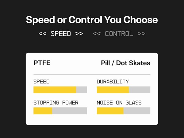 glass mouse skates