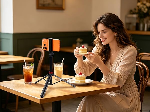 tripod camera photography light stand phone mount adjustable portable aluminum professional